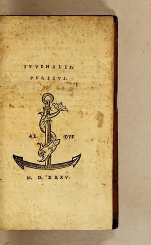 Tapa de Iuuenalis. Persius