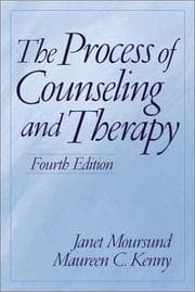 Tapa de Process of Counseling and Therapy