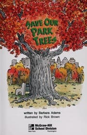Tapa de Save our park trees