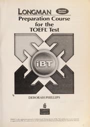 Tapa de Longman preparation course for the TOEFL test