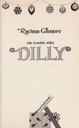 Tapa de The trouble with Dilly