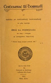Tapa de Ceithearnach Uí Dhomhnaill nó eachtra an Cheithearnaigh Chaoil-Riabhaigh do reir druinge