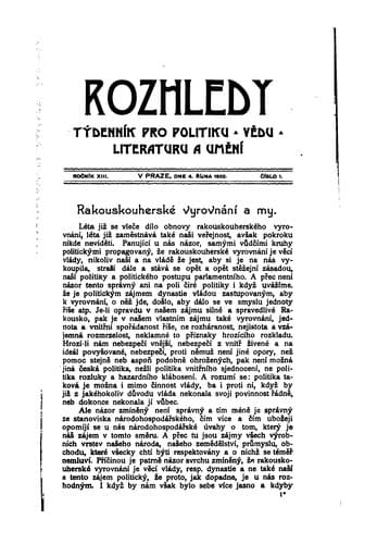Tapa de Rozhledy