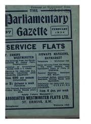Tapa de Parliamentary Gazette