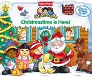 Tapa de Fisher Price Christmastime is Here! Lift the Flap (Fisher-Price Little People)