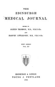 Tapa de Edinburgh Medical Journal