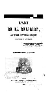 Tapa de L'Ami de la religion