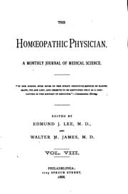 Tapa de The Homœopathic Physician