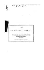 Tapa de [Pamphlets on Philosophy].