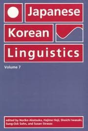 Tapa de Japanese - Korean Linguistics