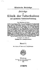 Tapa de Beitraege zur klinik der tuberkulose und spezifischen