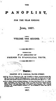 Tapa de The Panoplist, Or, The Christian's Armory