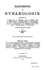 Tapa de Handbuch der Gynäkologie v.2, 1897