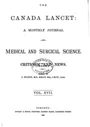 Tapa de Canada Lancet