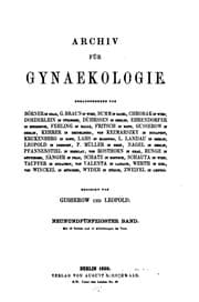 Tapa de Archiv fuer gynaekologie