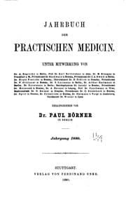 Tapa de Jahrbuch der praktischen Medizin: Kritischer Jahresbericht für die Fortbildung der praktischen ...