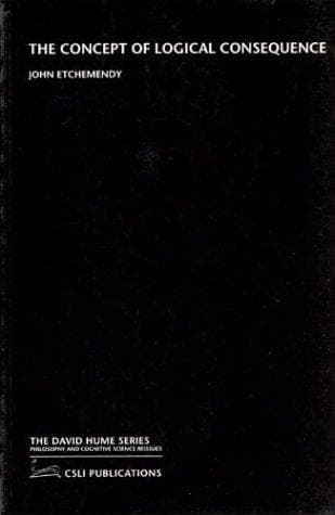 Tapa de The concept of logical consequence