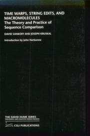 Tapa de Time warps, string edits, and macromolecules