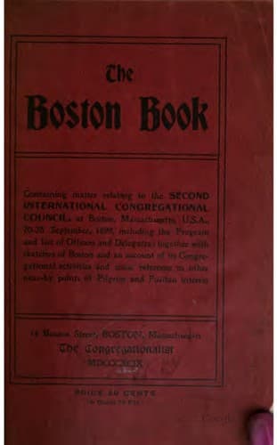 Tapa de The Boston book