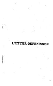 Tapa de Vaderlandsche letteroefeningen