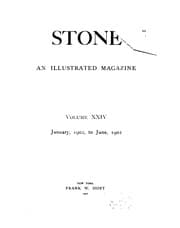 Tapa de Stone; an Illustrated Magazine
