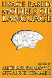 Tapa de Usage-based models of language