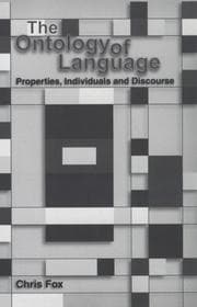 Tapa de The Ontology of Language