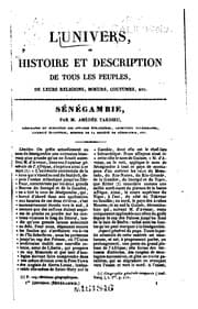 Tapa de L'Univers: histoire et description de tous les peuples ...