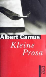 Tapa de Kleine Prosa