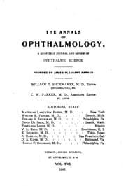 Tapa de Annals of Ophthalmology