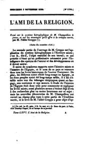 Tapa de L'Ami de la religion