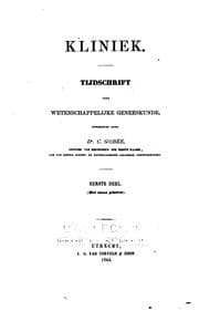 Tapa de Kliniek: Tijdschrift Voor Wetenschappelijke Geneeskunde