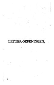 Tapa de Vaderlandsche letteroefeningen