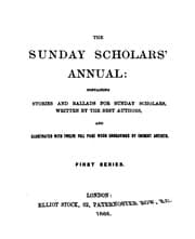 Tapa de The Sunday scholars' annual