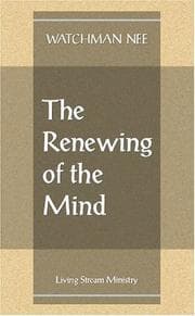 Tapa de The Renewing of the Mind