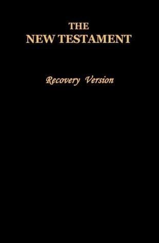 Tapa de The New Testament : Recovery version