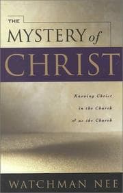 Tapa de The Mystery of Christ