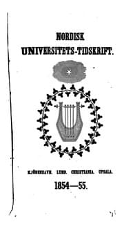 Tapa de Nordisk universitets-tidskrift