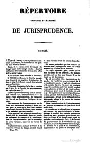 Tapa de Répertoire universel et raisonné de jurisprudence