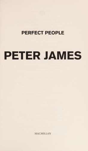 Tapa de Perfect people