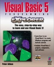 Tapa de Visual Basic 5 programming explorer