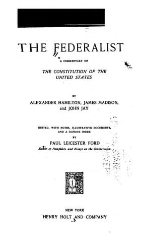 Tapa de The Federalist