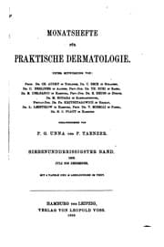 Tapa de Monatshefte für praktische Dermatologie