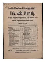 Tapa de Uric Acid Monthly