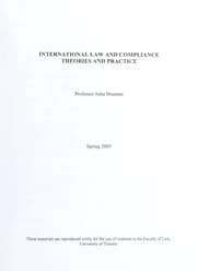 Tapa de International law and compliance