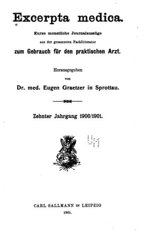 Tapa de Excerpta Medica