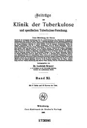 Tapa de Beitraege zur klinik der tuberkulose und spezifischen