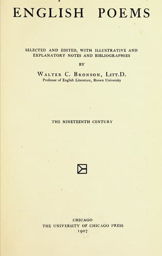 Tapa de English poems