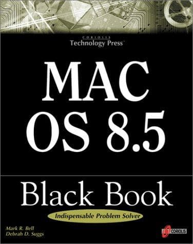 Tapa de Mac OS 8.5 black book