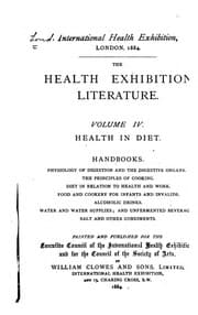 Tapa de The Health Exhibition Literature. ...